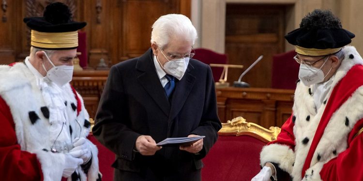 Mattarella e Curzio