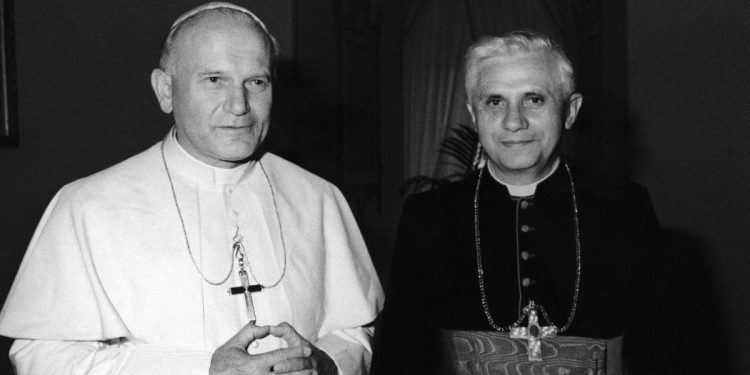 Papa Giovanni Paolo II e Ratzinger