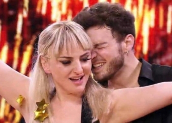 Arisa e Vito Coppola a "Balando con le stelle"