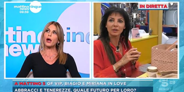 Arianna David a Mattino 5