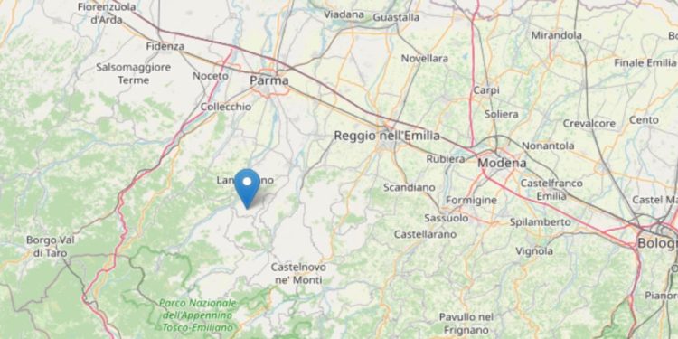 Terremoto Parma (Ingv)