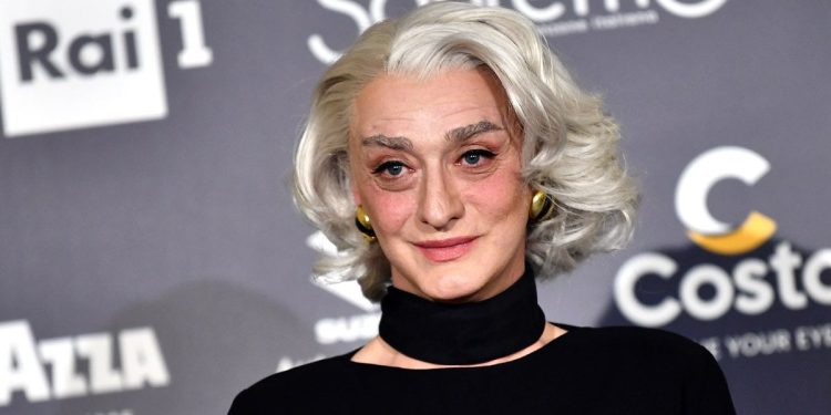 Drusilla Foer al Festival di Sanremo 2022 (Foto: LaPresse)