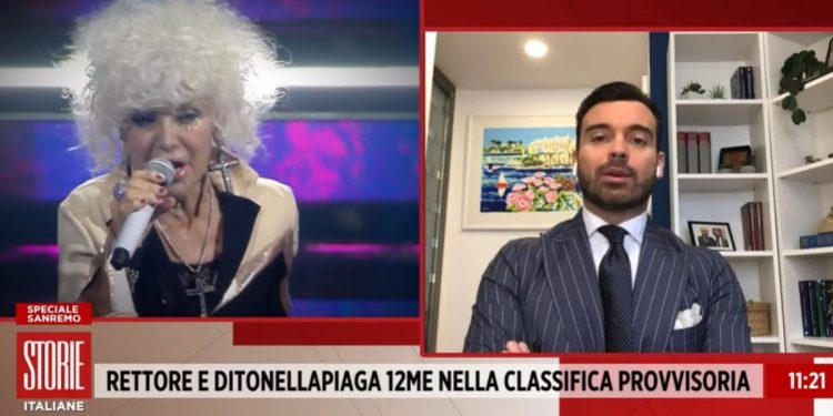 Donatella Rettore e Francesco Fredella (Storie Italiane, 2022)