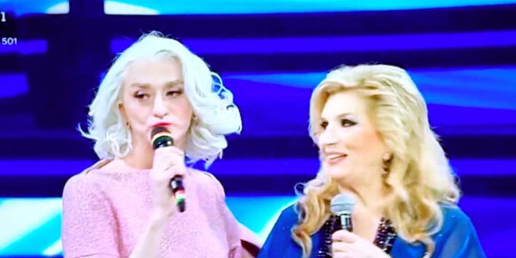 Drusilla Foer e Iva Zanicchi, Rai1