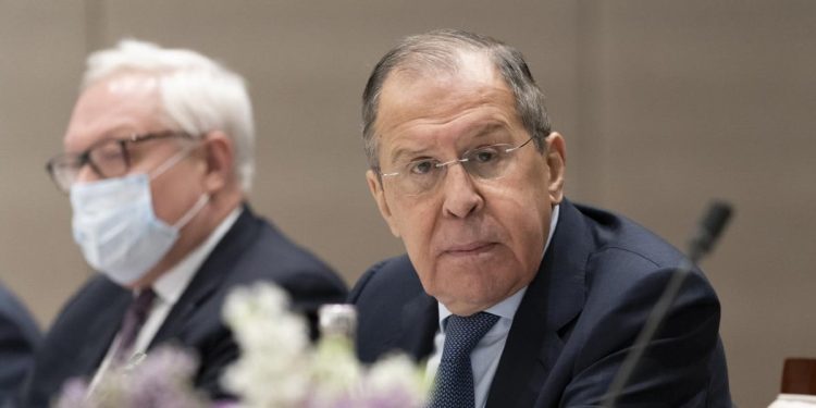 Il ministro degli Esteri Russo Sergej Lavrov (LaPresse)