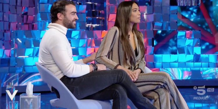 Gianmaria Antinolfi e Federica Calemme al Gf vip (fonte: web)