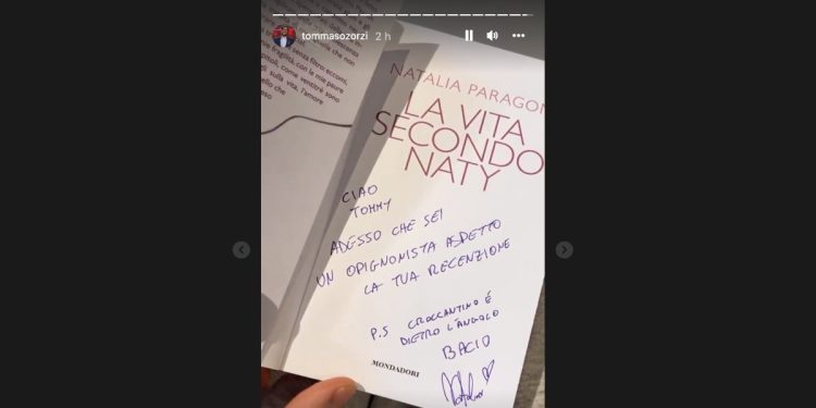 Tommaso Zorzi e il libro di Natalia Paragoni