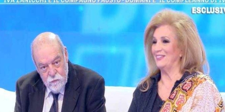 Fausto Pinna e Iva Zanicchi a 'Domenica Live'