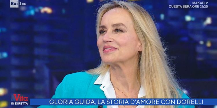 Gloria Guida a La Vita in Diretta