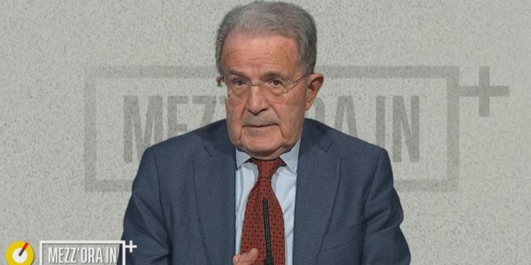 Romano Prodi a Mezz'ora in più