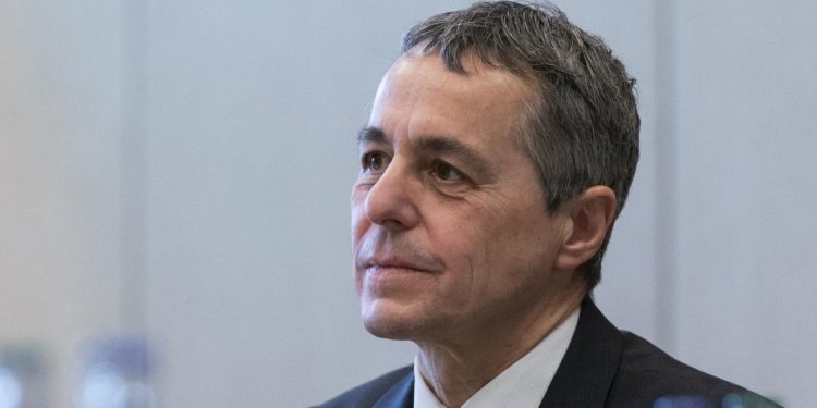 Ignazio Cassis, presidente Svizzera (Foto: LaPresse)