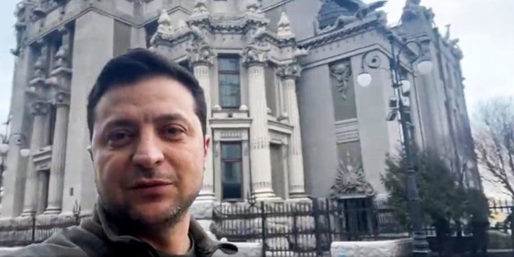 Zelensky, centro di Kiev