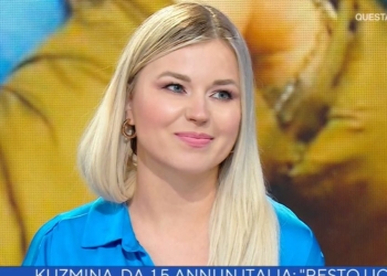 Anastasia Kuzmina (La Vita in Diretta, 2022)