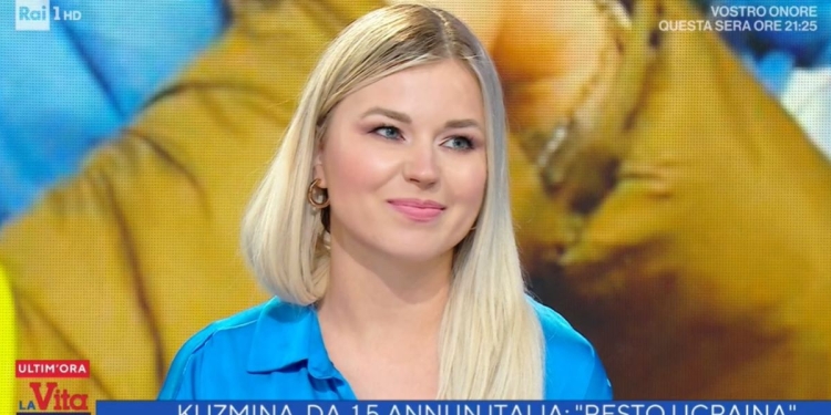 Anastasia Kuzmina (La Vita in Diretta, 2022)