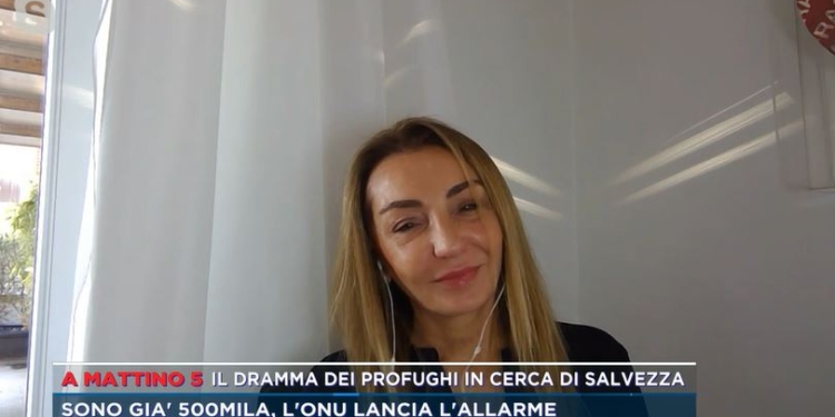 Alessandra Ghisleri a Mattino 5