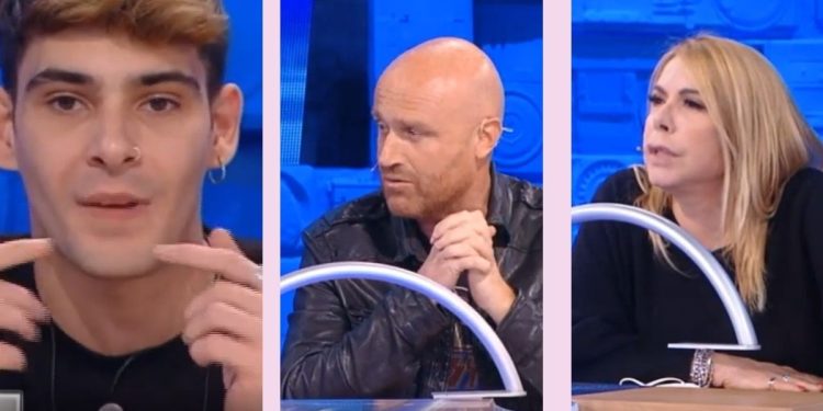 Gio Montana, Anna Pettinelli e Rudy Zerbi ad Amici 21 (fonte: web)