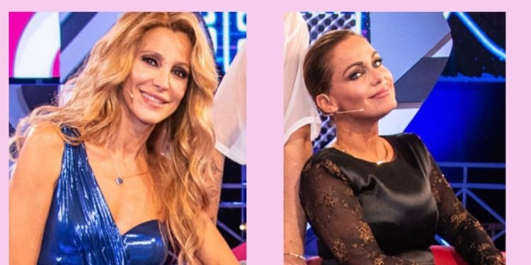 Adriana Volpe e Sonia Bruganelli al Gf vip 6 (Fonte: web)