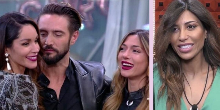 Mila Suarez su Delia Duran, Alex Belli e Soleil Sorge del Gf vip 6 (fonte: web)