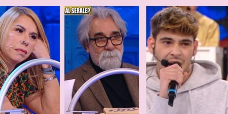 Gio Montana, Anna Pettinelli, Beppe Vessicchio ad Amici