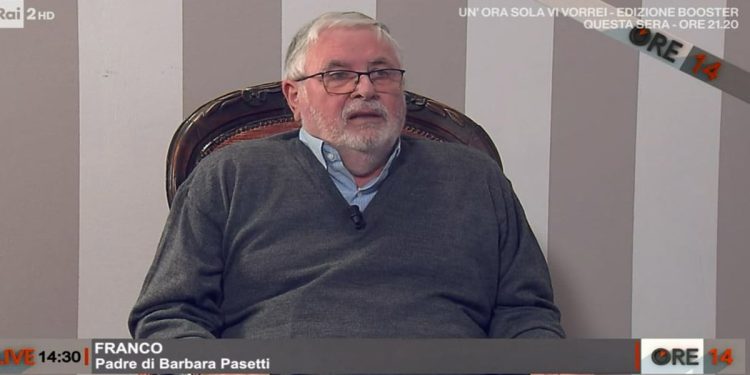 Franco Pasetti, padre Barbara Pasetti (Ore 14)