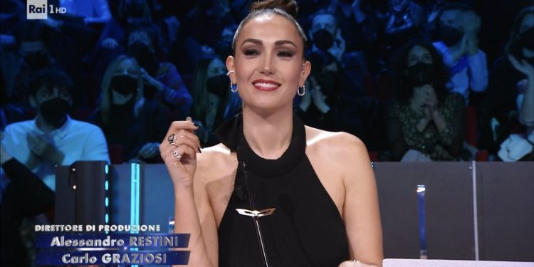 Caterina Balivo a "Il Cantante Mascherato" (Rai, 2022)