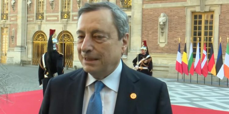 Draghi a Versailles