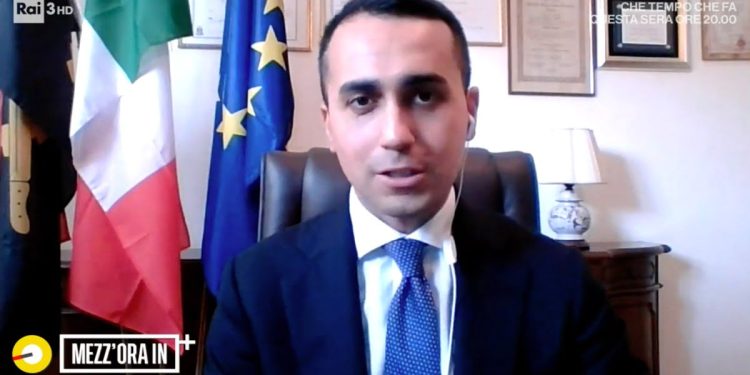 Luigi Di Maio, ministro degli Esteri a Mezz'ora in più