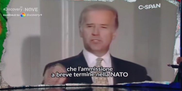 Joe Biden nel 1997 (Fratelli di Crozza, 2022)