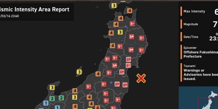 terremoto Fukushima