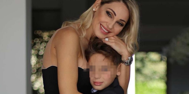 Andrea, figlio di Anna Tatangelo e Gigi D'Alessio