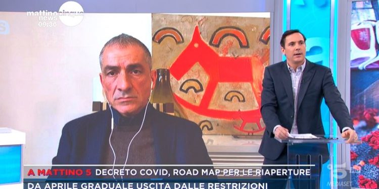 Andrea Costa a Mattino5