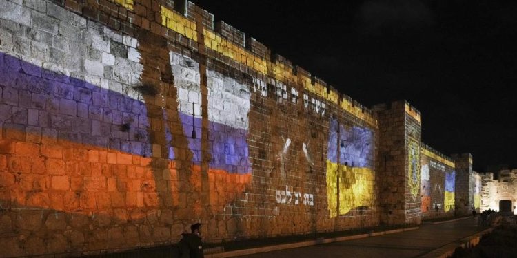 Muro Gerusalemme sulla guerra in Ucraina