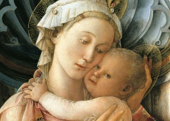 Filippo Lippi, Madonna di Palazzo Medici (particolare; 1466)