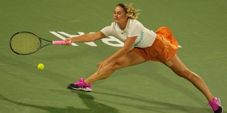 Diretta Miami Open 2022: Marta Kostyuk al 2° turno (Foto LaPresse)