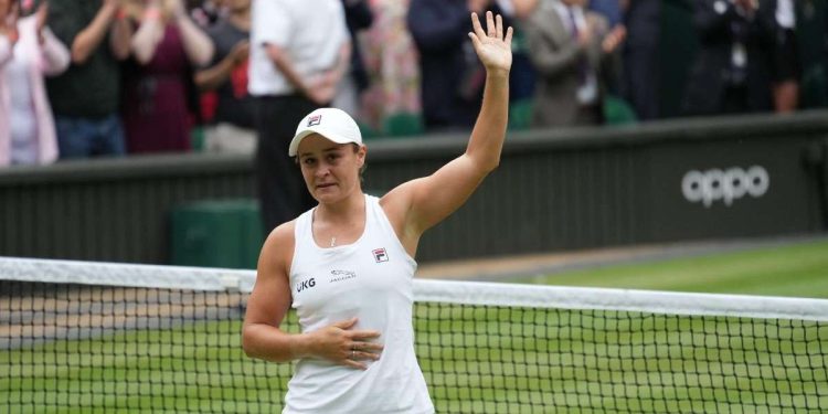 Ashleigh Barty si ritira a 25 anni: in carriera ha vinto 3 Slam (Foto LaPresse)