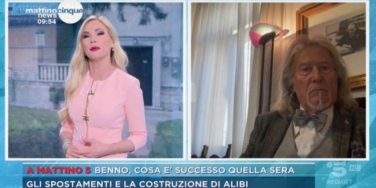 Flavio Moccia, avvocato Benno Naumair (Mattino5)