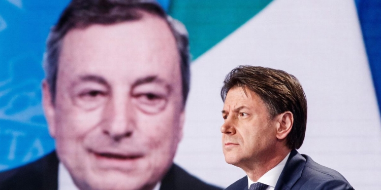 Conte e Draghi