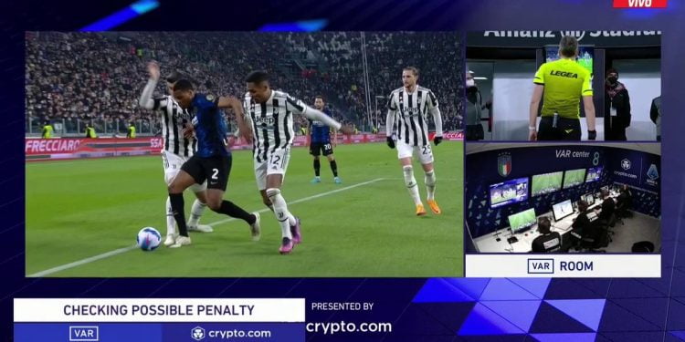 Var Juventus Inter, arbitro Irrati