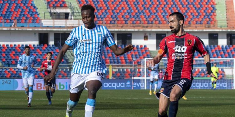 Calciomercato Bari - Seck ai tempi della SPAL (Foto LaPresse)