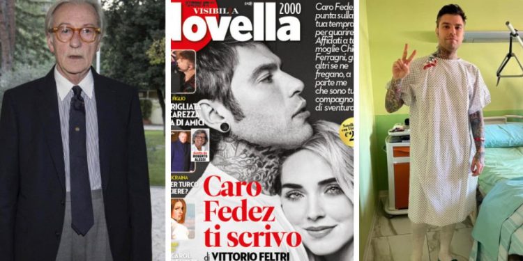 Vittorio Feltri, su Novella 2000 lettera per Fedez