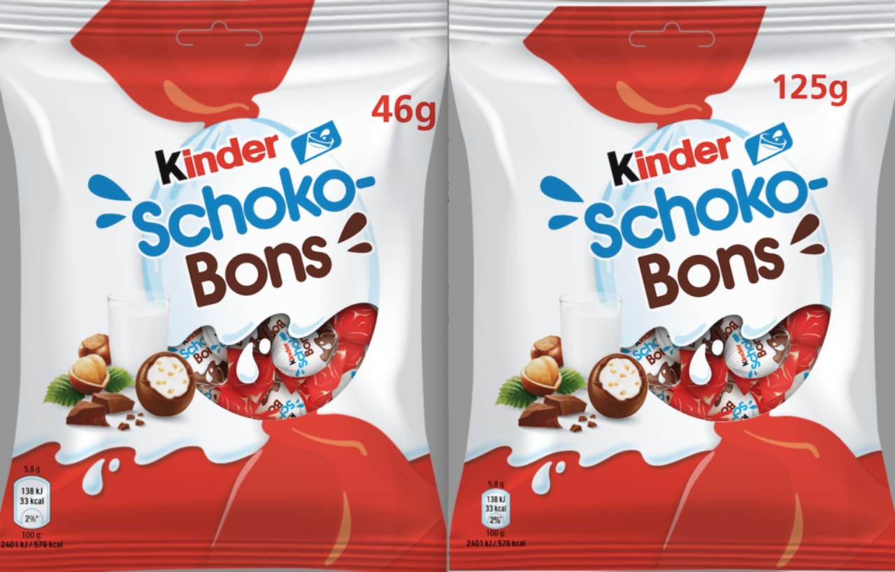 Ovetti Kinder Schoko-Bons ritirati anche in Italia per l'allarme  salmonella: ecco quali lotti - Giornale di Sicilia