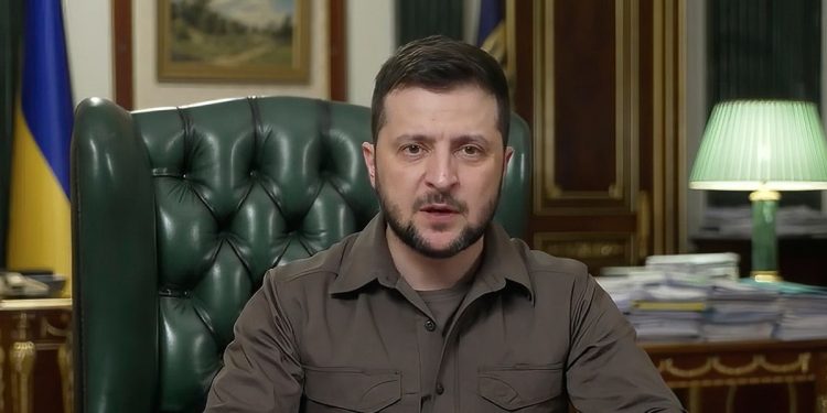 Il Presidente Volodymyr Zelensky