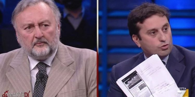 Gianfranco Vessuto e David Parenzo a DiMartedì