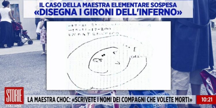 "Disegna i compagni che vuoi vedere morti" (Storie Italiane, 2022)