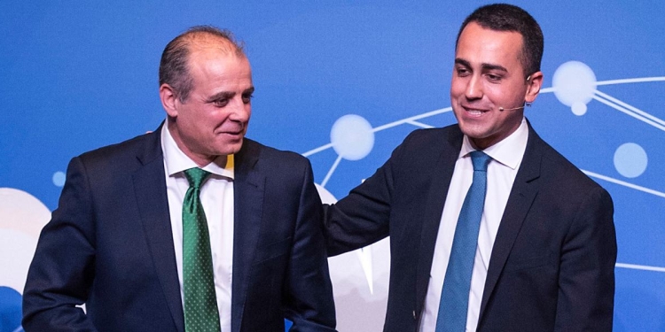 Mimmo Parisi e Luigi Di Maio