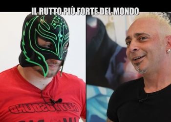 Salvo Veneziano vs Rutt Mysterio a Le Iene