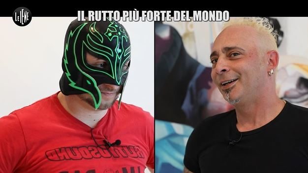 Salvo Veneziano vs Rutt Mysterio a Le Iene