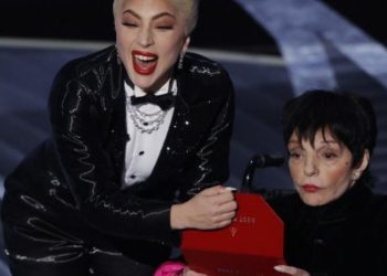 Liza Minnelli e Lady Gaga alla Notte degli Oscar