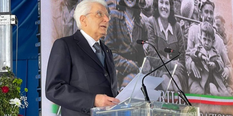 Mattarella, 25 aprile