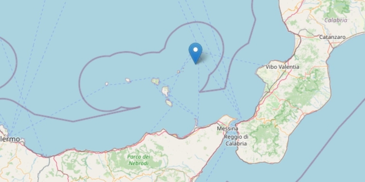 Terremoto Messina oggi, 25 aprile 2022 (INGV)